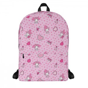 Pink Hello Kitty My Melody Sleepover All-over Print | NZ_HK69848