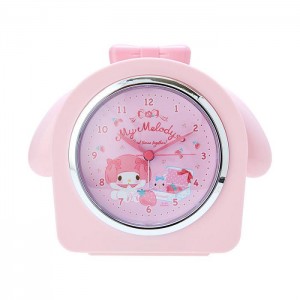 Pink Hello Kitty My Melody Snooze-n-Stop Talking Alarm Clock | NZ_HK30972