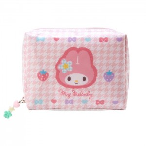 Pink Hello Kitty My Melody Zipper (Floral Houndstooth Series) | NZ_HK52696