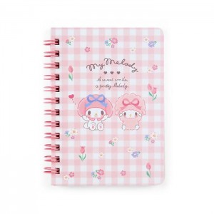 Pink Hello Kitty My Sweet Piano Compact Ruled Notebook | NZ_HK73335
