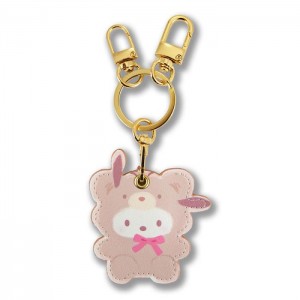 Pink Hello Kitty Pochacco x Sonix AirTag Keychain (Latte Bears) | NZ_HK64120