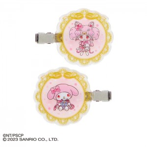 Pink Hello Kitty Pretty Guardian Sailor Moon Cosmos Hair Clips (My Melody) | NZ_HK29287
