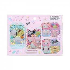 Pink Hello Kitty Sanrio Characters 28-pc Sticker Sheet (Sanrio Academy Series) | NZ_HK74194