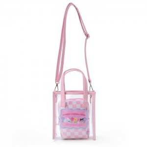 Pink Hello Kitty Sanrio Characters Clear Convertible Mini (Pastel Check Series) | NZ_HK13785