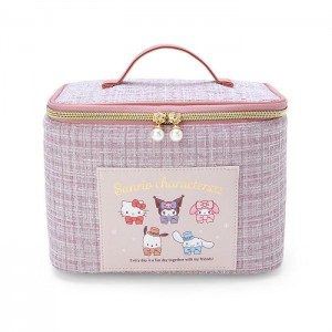 Pink Hello Kitty Sanrio Characters Cosmetic (Winter Tweed Series) | NZ_HK65484