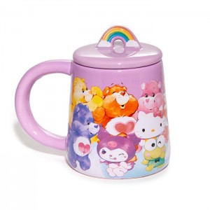 Purple Hello Kitty Hello Kitty and Friends x Care Bears Lidded Mug | NZ_HK46135