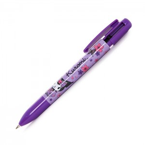 Purple Hello Kitty Kuromi 2-Way Pen and Pencil Duo (Spring Kimono Series) | NZ_HK96072