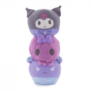 Purple Hello Kitty Kuromi Bestie Throw Pillow | NZ_HK48497