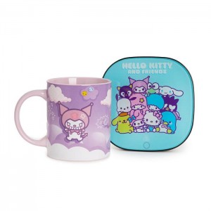 Purple Hello Kitty Kuromi Coffee Mug Warmer Set | NZ_HK17721