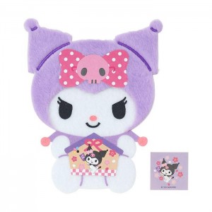 Purple Hello Kitty Kuromi Fuzzy Enclosure Envelope | NZ_HK19376