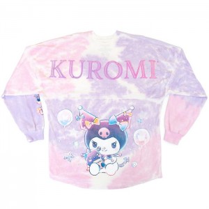 Purple Hello Kitty Kuromi JapanLA Pastel Party Tie-dye Spirit Jersey | NZ_HK12355