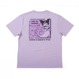 Purple Hello Kitty Kuromi Relaxed Tee | NZ_HK64850