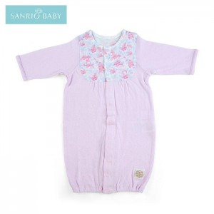 Purple Hello Kitty Sanrio Baby Organic Cotton My Melody Convertible Gown | NZ_HK61250