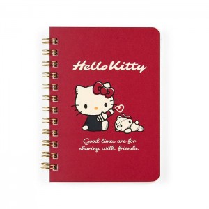 Red Hello Kitty Hello Kitty Compact Ruled Notebook | NZ_HK32624