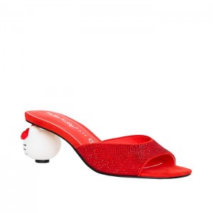 Red Hello Kitty Hello Kitty x Katy Perry Mule (Red) | NZ_HK16932