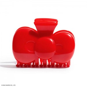 Red Hello Kitty Hello Kitty x Kitsch Bow Shape Claw Clip (Red) | NZ_HK56765