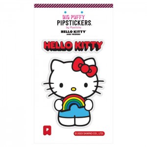 Red Hello Kitty Hello Kitty x Pipsticks Big Puffy Sticker | NZ_HK31448