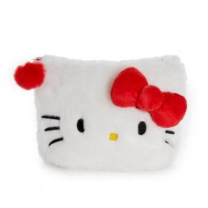 White Hello Kitty Hello Kitty Classic Plush Zipper | NZ_HK46565