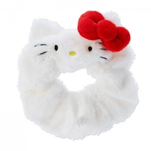 White Hello Kitty Hello Kitty Cozy Plush Scrunchie | NZ_HK52349