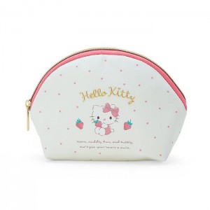 White Hello Kitty Hello Kitty Crescent Zipper | NZ_HK39675