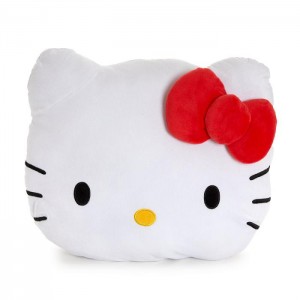 White Hello Kitty Hello Kitty Plush Decorative Throw Pillow | NZ_HK30466