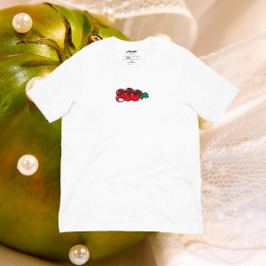 White Hello Kitty Hello Kitty Tomato Tee | NZ_HK80554