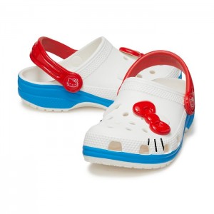 White Hello Kitty Hello Kitty x Crocs Kids I Am Classic Clog | NZ_HK80840