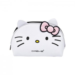 White Hello Kitty Hello Kitty x The Crème Shop Dome Makeup Travel (Pink) | NZ_HK38989