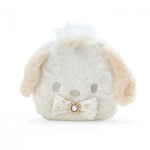 White Hello Kitty Pochacco Plush Zipper (Winter Star Series) | NZ_HK92016