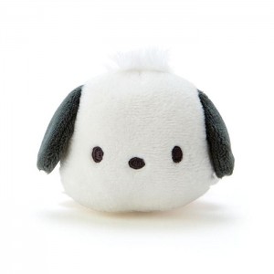 White / Black Hello Kitty Pochacco Plush Hair Clip | NZ_HK10813