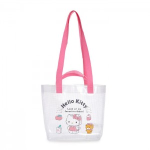 White / Pink Hello Kitty Hello Kitty 2-Way Vinyl (Besties Friend Series) | NZ_HK24361