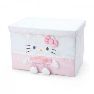 White / Pink Hello Kitty Hello Kitty Foldable Storage Box (Large) | NZ_HK42099