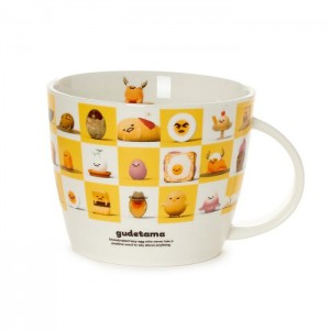 Yellow Hello Kitty Gudetama Ceramic Mug (An Eggcellent Adventure Series) | NZ_HK34327