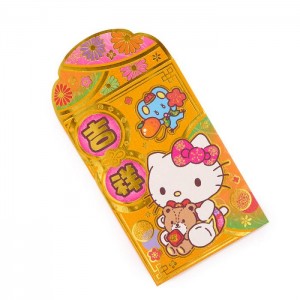 Yellow Hello Kitty Hello Kitty 10-pc Enclosure Envelopes (Gold) | NZ_HK97415