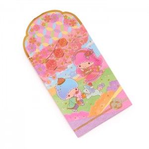 Yellow Hello Kitty LittleTwinStars 10-pc Enclosure Envelopes (Pearlescent) | NZ_HK99693