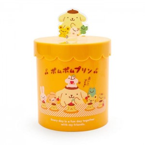 Yellow Hello Kitty Pompompurin Storage Canister (Team Pudding Series) | NZ_HK63834