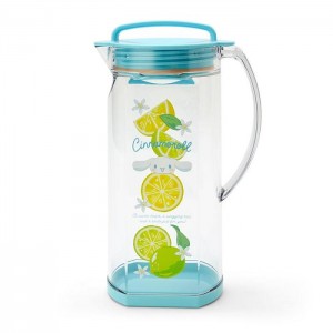 Yellow / Blue Hello Kitty Cinnamoroll Acrylic Water Pitcher (Summer Weather) | NZ_HK19534
